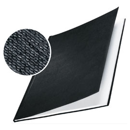 10 copertine rigide impressbind 28mm nero finitura lino