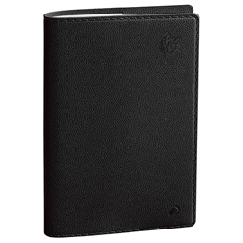 Agenda settimanale ministro 2025 - copertina equology - 16 x 24 cm - nero - quo vadis