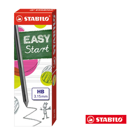 Astuccio da 6 mine 3,15mm hb x stabilo's move easy ergo