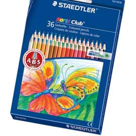 Astuccio 36 matite colorate 144 noris club staedtler