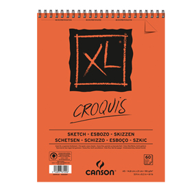 Album xl croquis a5 90gr 60fg canson