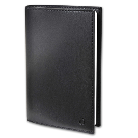 Agenda settimanale presidente 21x27cm soho nero 2021 quo vadis