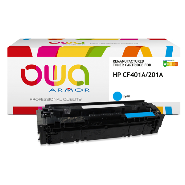 Armor toner ciano per hp 201a-1.400 pag