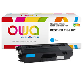 Armor toner compatibile ciano per brother tn910_9.000 pag