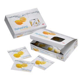 Box 100 salviette al limone sorrento leone