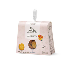 Biscotti al burro albicocca - 200 gr - loison