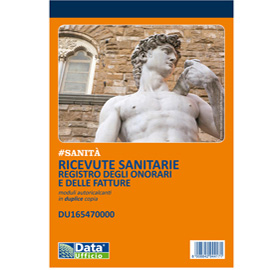 Blocco ricevute sanitarie - 50/2 autoricalcanti - du165470000 - data ufficio