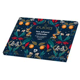 Calendario dell'avvento - con tisane biologiche - pukka