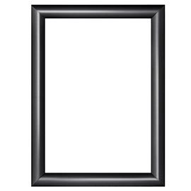 Cornice a scatto - angoli smussato - a4 - profilo 2,5 cm - showdown