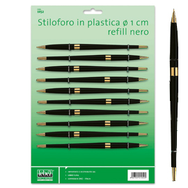 Cartella 10 stilofori art.1052 in plastica