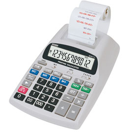 Calcolatrice da tavolo scrivente aurora npr711 12cifre