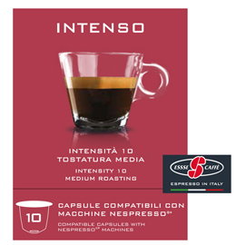 Capsula caffe' intenso compatibile nespresso - esssecaffe'