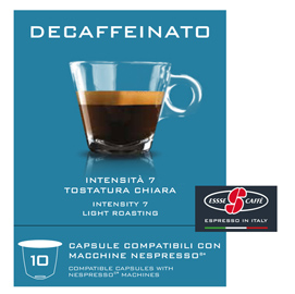 Capsula caffe' decaffeinato compatibile nespresso - essecaffe'