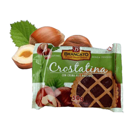 Crostatina gusto fragola - 45 gr - brancato - conf. 30 pezzi