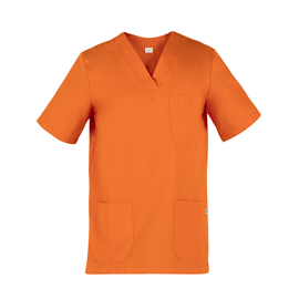 Casacca jason - a maniche corte - taglia l - arancio - giblor's