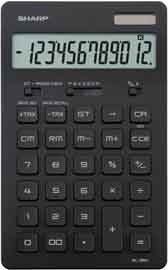 Calcolatrice da tavolo EL 364, 12 cifre, nera