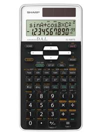 Calcolatrice scientifica bianco el 506ts- sharp