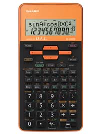 Calcolatrice scientifica el 509 arancione