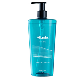 Doccia shampoo 2 in 1 - dispenser 400 ml - atlantis - beauty escape