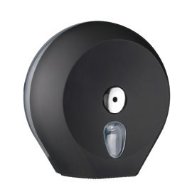 Dispenser carta igienica midi jumbo black soft touch