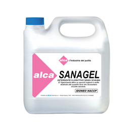 Detergente sanificante sanagel tanica 3kg alca
