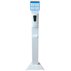 Dispenser automatico gelly plus - con piantana - bianco - 1 l - gbc