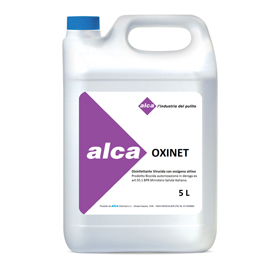 Disinfettante virucida con ossigeno attivo oxinet - 5 l - alca