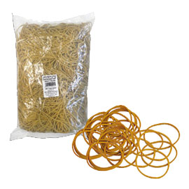 Elastico gomma giallo Ø90 sacco da 1kg markin