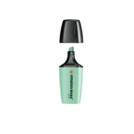 Evidenziatore stabilo boss mini pastellove verde menta