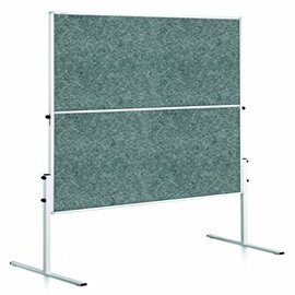 Economy moderation board 150x120 cm grigio legamaster