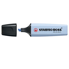 Evidenziatore stabilo boss pastel azzurro ghiaccio 70/111