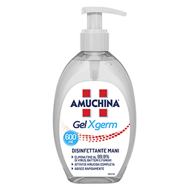 Gel x-germ disinfettante mani - 600 ml - amuchina professional