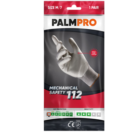 Guanti mechanical safety palmpro 112 - taglia xl - grigio - icoguanti