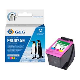 Gg - cartuccia ink rigenerata per hp deskjet 1110/1111/1112 - c/m/y - 330 pag