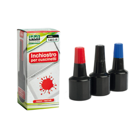 Inchiostro rosso 30ml art.1483 s/olio x cuscinetti lebez