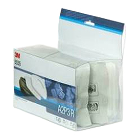 Kit filtri antiparticolato a2p3r - per respiratori serie 6000 - 3m