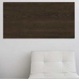 Lavagna magnetica in vetro 46x91cm legno scuro artverum® sigel