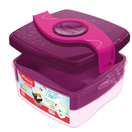 Lunch box picnik easy 1,4l viola/fuxia maped