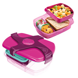 Lunch box picnik easy 1,78l viola/fuxia maped