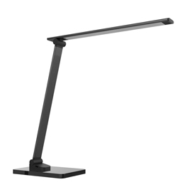 Lampada led popy - da tavolo - 6 w - nero - unilux