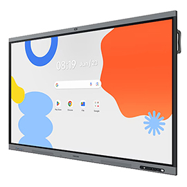 Lavagna touch flip wafx-p 65”4k  – s.o. Android 15 – camera e microfoni integrati - google store - vesa 600x400 - 36kg - 148x91 cm - 3 anni garanzia on-site - samsung