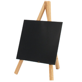 Mini lavagna con cavalletto faggio 24,4x15cm securit
