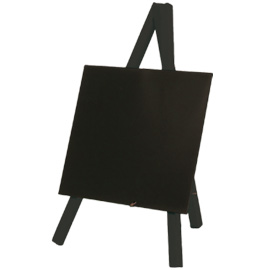 Mini lavagna con cavalletto nero 24,4x15cm securit