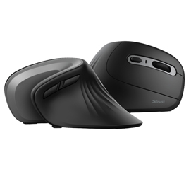 Mouse wireless ergonomico verticale verro - trust