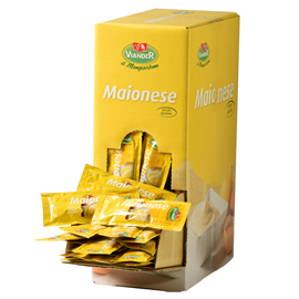 Maionese in bustina monodose - 15 gr - viander - conf. 250 pezzi