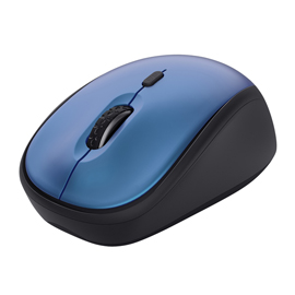 Mouse wireless silenzioso yvi+ blu-trust