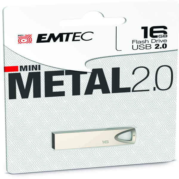 Memoria usb 2.0 mini metal c800 16gb