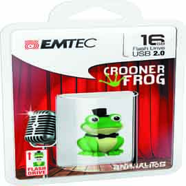 Memoria emtec usb2.0 m339 16gb crooner frog