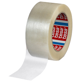 Nastro adesivo da imballo tesapack - eco & standard - 132 m x 5 cm - trasparente - tesa