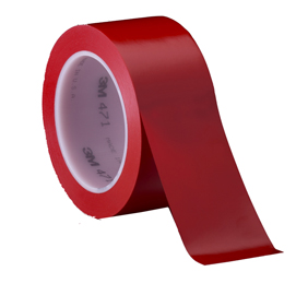 Nastro adesivo vinilico 50mmx33mt rosso scotch 471